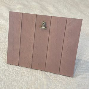Blush Pink Clip Picture Frame
